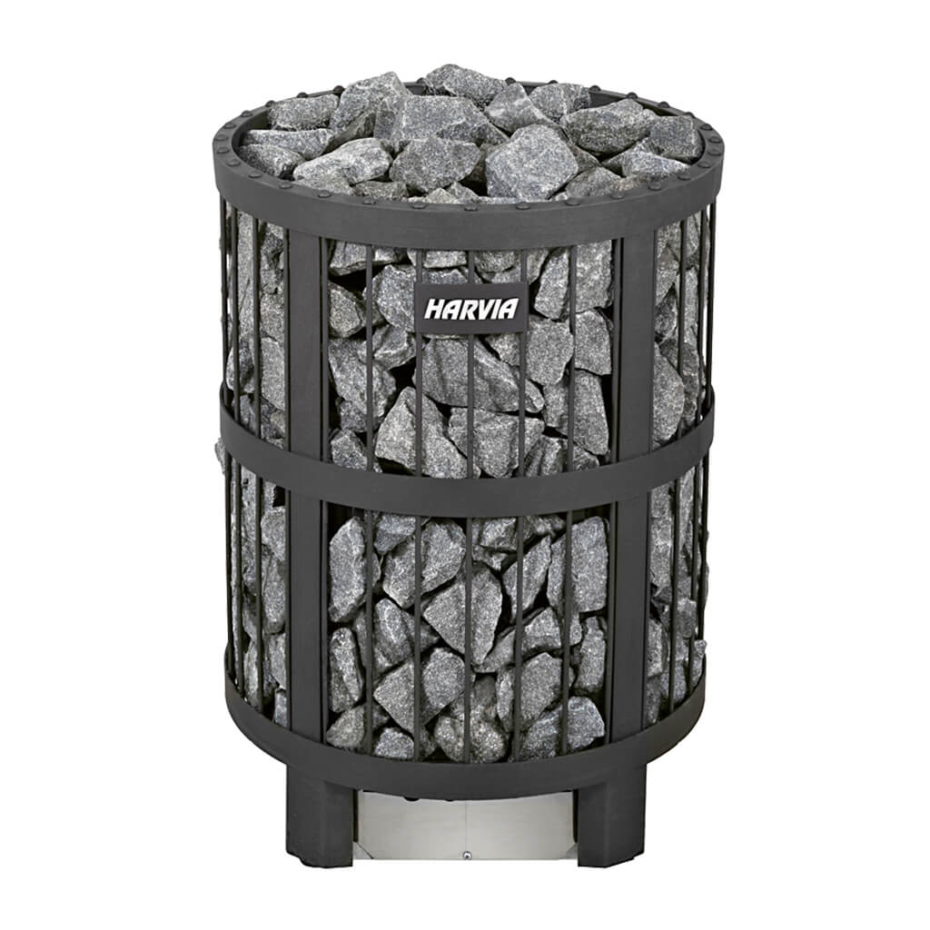 Harvia Legend Pro 12 kW with Xenio Wi-Fi Control (CX170-U1-15-XW) + Traditional Sauna Stones (10-15 cm, 6 boxes)