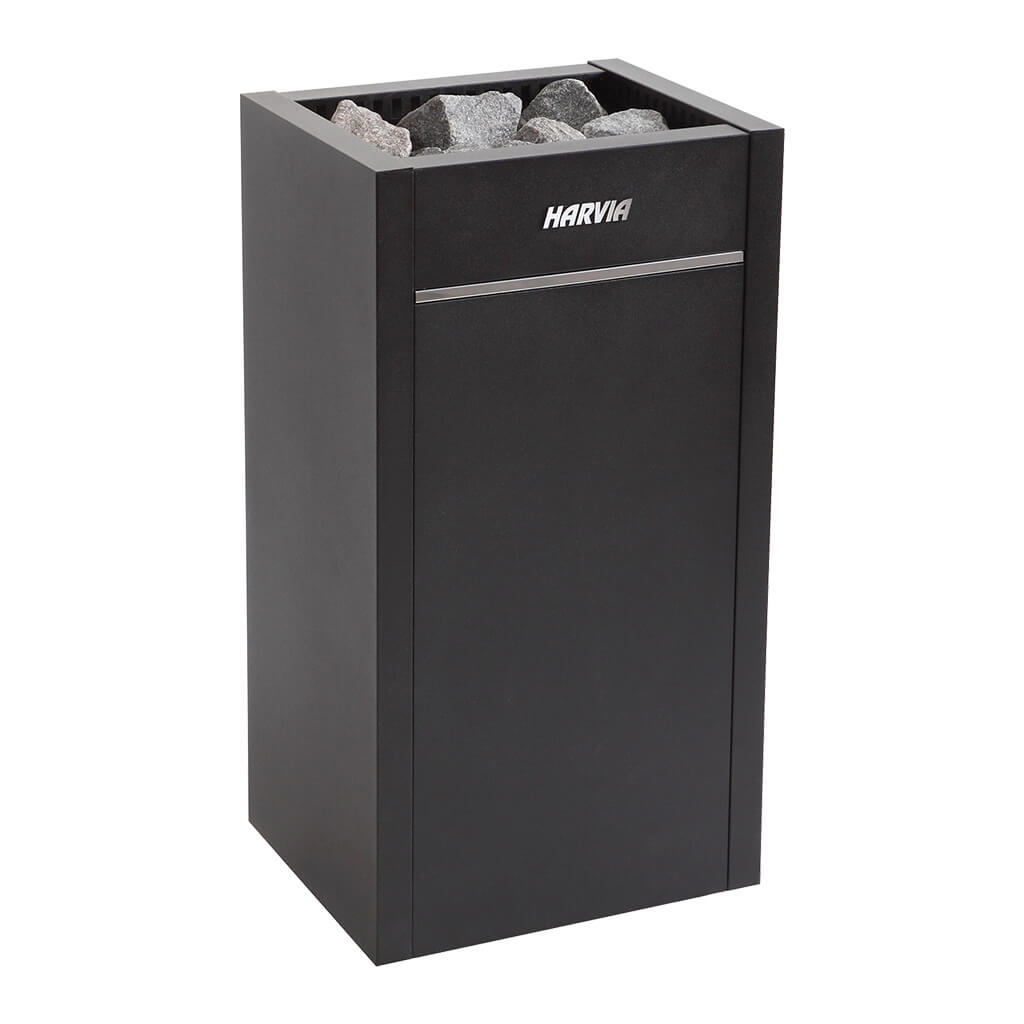 Harvia Virta 10.5 kW with Xenio Wi-Fi Control (CX45-U1-U3-XW) + Traditional Sauna Stones (10-15 cm, 4 boxes)