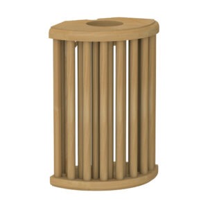 Sauna Light Cover Stripes Cedar
