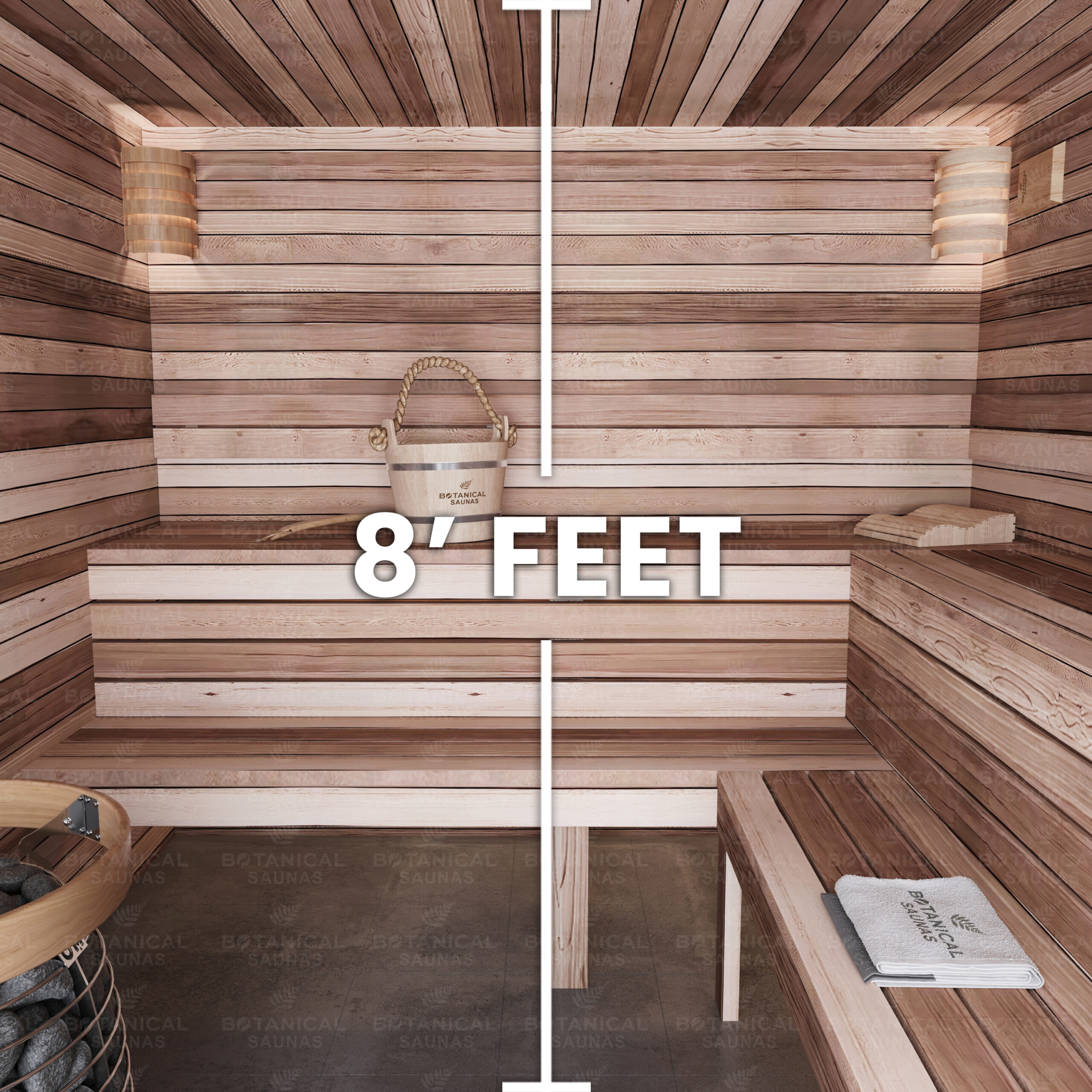 8 Feet High